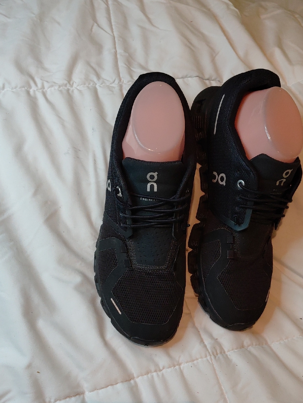 On Running Black Athletic Running Shoes